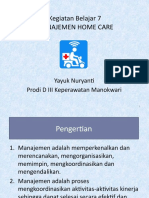 Manajemen Home Care