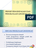 Prinsip Pengendalian Dan Pengelolaan Lingkungan