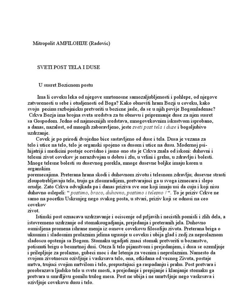 Bozicni Post PDF