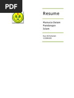 Download Resume - Manusia Dalam Pandangan Islam by Rurii Ruhaniah SN59845768 doc pdf