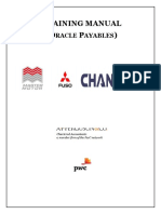 Training Manaul - Payables - Master Motors