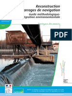 3 - Reconstruction Des Barrages de Navigation. Guide Méthodologique - Intégration Environnementale