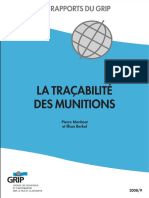 La Traçabilité Des Munitions: Pierre Martinot Et Ilhan Berkol