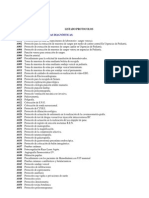 Indice Protocolos 2005