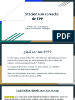 Uso Correcto de EPP
