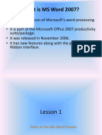 MswordpartsLesson Etech