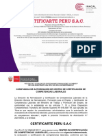 Acreditaciones - Certificarte Perú