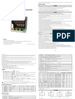 Intelligent Temperature Controller User Manual: Te Series