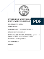 Programa - A Teoria y Analisis Literario A Quintana