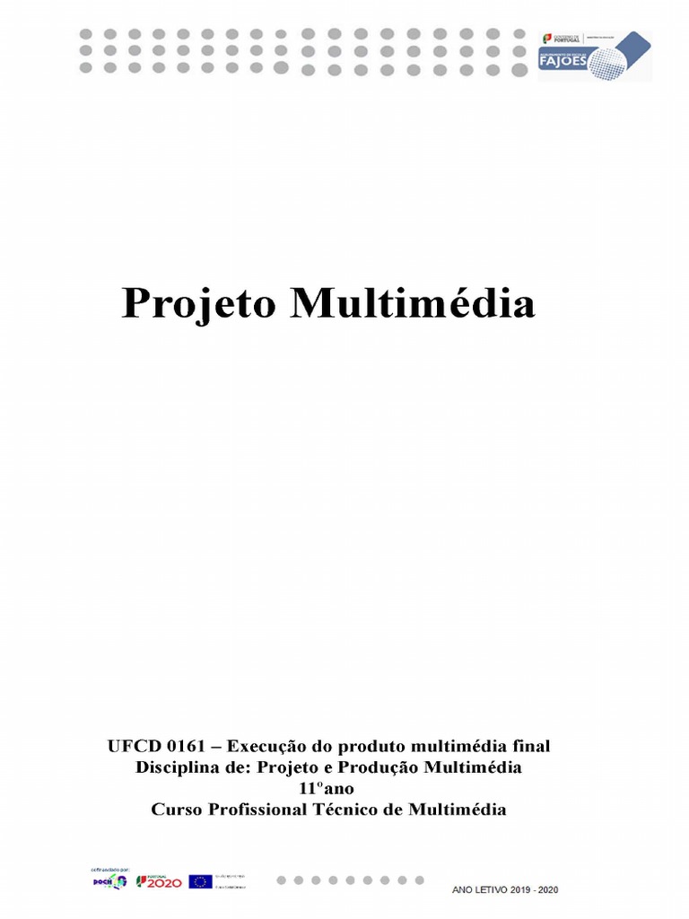 Projeto Multimédia | PDF