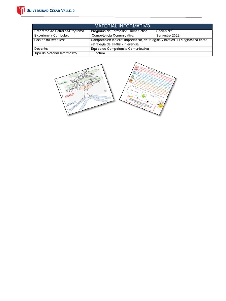 s2. Material Informativo Guía Práctica 02 - 2022-I | PDF | Comprensión ...
