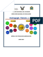 Modulo Pedagogía y Andragogía