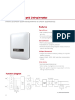 Single-Phase On-Grid String Inverter: Features