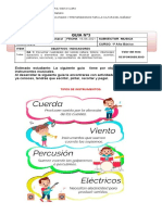 3 - Guia N°3 - Musica - Instrumentos Musicales