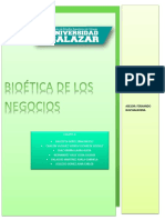 Bioetica de Los Negocios