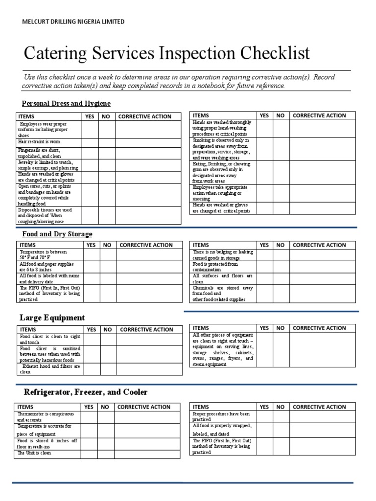 food-service-inspection-checklist-pdf