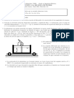 Introducción a la Mecánica de Fluidos: Flujos de Couette y Hagen-Poiseuille, ecuación de Bernoulli, derivada sustancial, caudal de una bomba, ecuación diferencial de descenso de nivel