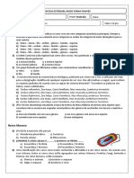 Prova Bimestral 2 Ano Taxonomia, Reino Monera, Reino Fungi, Protista, Plantae