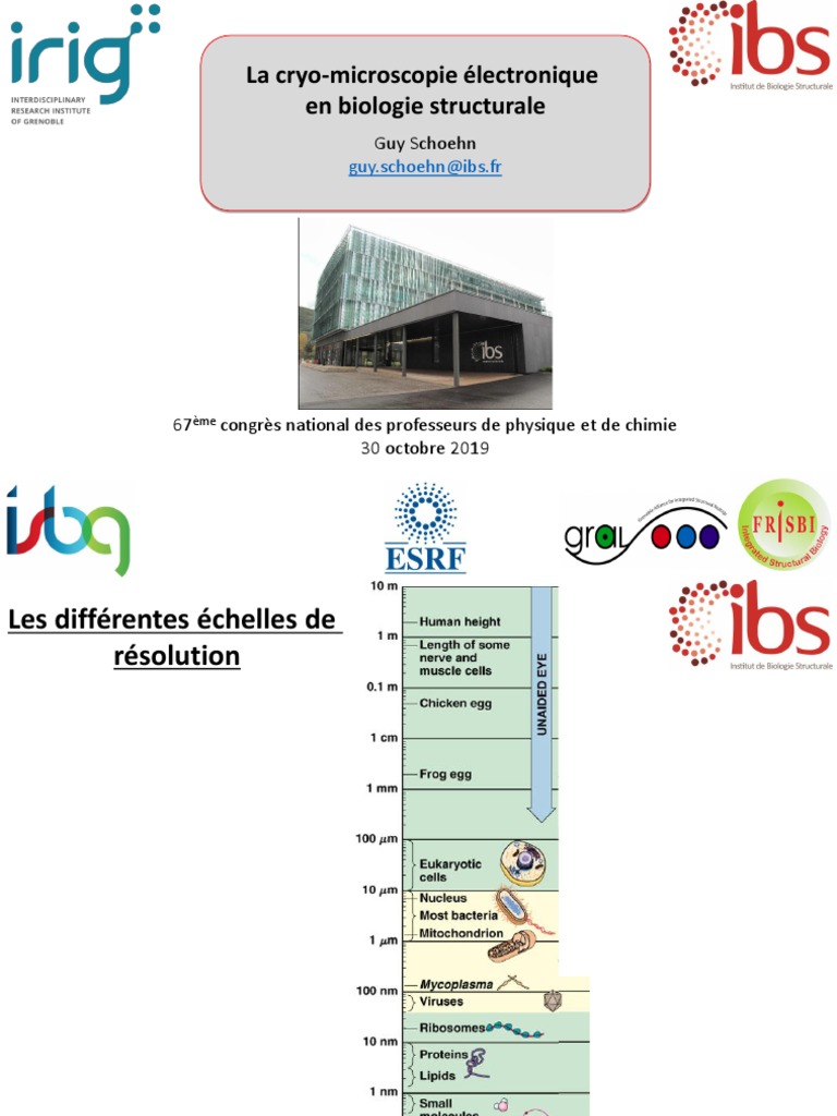 Conference Cryo-Microscopie - Guy SCHOEHN | PDF | Microscopie ...