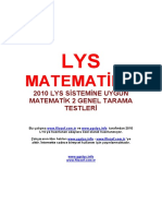 Lysmatematik 2 Geneltaramatestleri