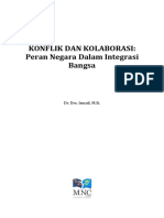 Konflik Dan Kolaborasi: Peran Negara Dalam Integrasi Bangsa: Dr. Drs. Ismail, M.Si