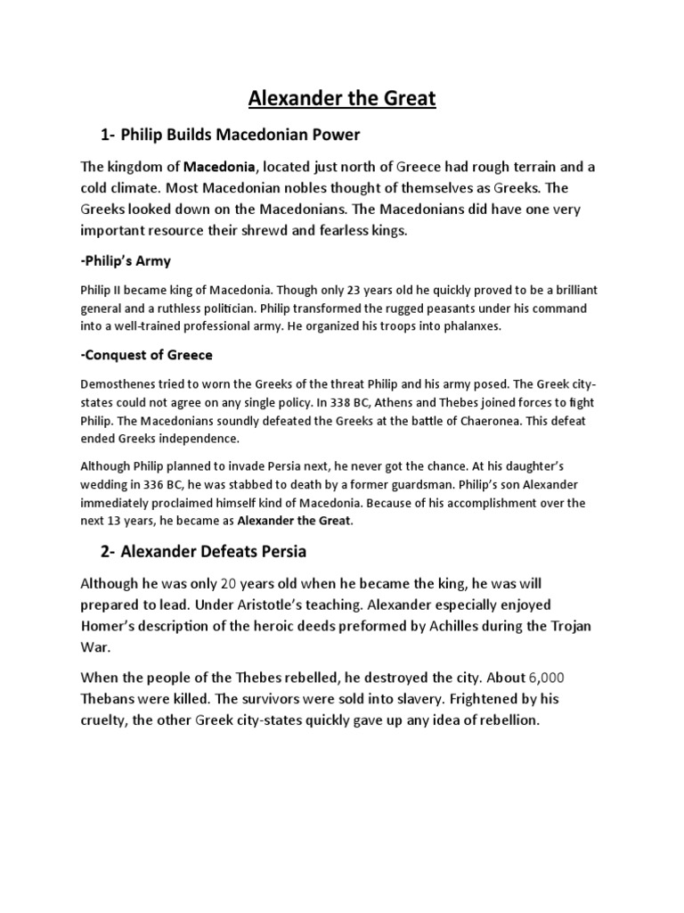 Alexander the Great PDF