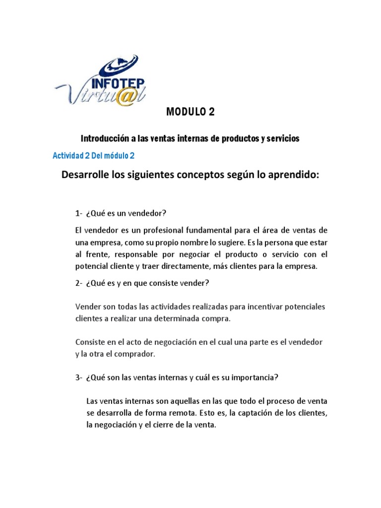 Actividad 2 Modulo 2 Pdf Análisis Foda Marketing