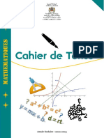 Cahier de Texte