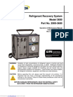 Refrigerant Recovery System 3600