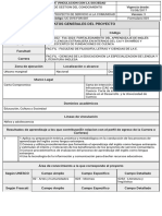 Datos Generales Del Proyecto