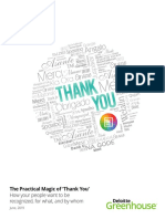 Us About Deloitte The Practical Magic of Thank You June 2019