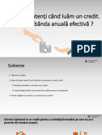 16.08.2022 - La ce să fim atenți când luăm un credit. Ce este dobânda anuală efectivă - Ion Josan