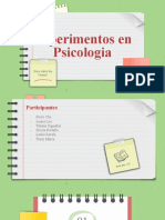 Experimentos Psicológicos