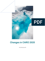 Changes in CARO2020