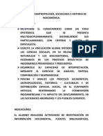 Geantropología, Sociología e Historia de Indoamérica