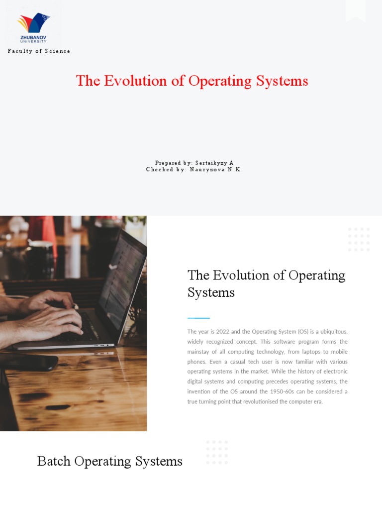 The Evolution of Operating Systems | PDF