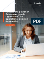 Incedo TM Lighthouse For Operational Decision Automation