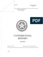 Internal Report DuPage County Sheriff's Office