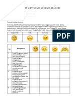 Evaluasi Survey RulianaNora