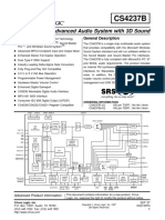 CS4237B Cirrus Logic Sound Chip