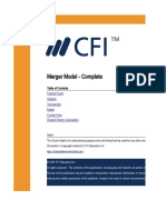 CFI - Merger Model - Complete
