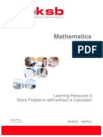 LR 05 Maths E3 Solve Problems