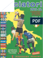 Edizioni Panini - Campionato 1975 1976