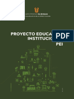 Contenido Proyecto Educativo Institucional