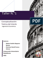 Taller N.° 1 - Mateo Andres Baquero y Jhorman David Franco