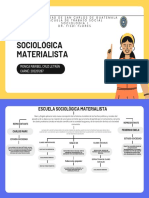 Escuela Sociológica Materialista