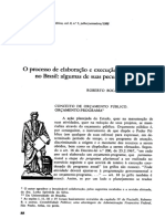 ARTG Processo de Elaboração e Execução Orçamentárias