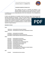 Síntesis Del Calendario Ambiental Peruano 2022 - MINAM.pdf.PDF