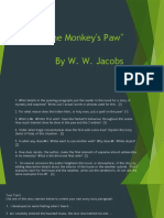 The Monkeys Paw Questions and Activities