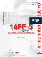 16pf 5 Cuestionario Factorial de Personalidad 5